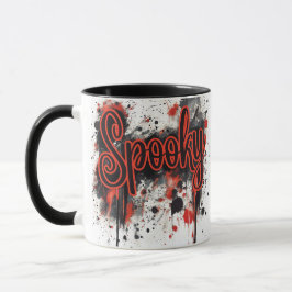 Caneca Spooky Drip Halloween Mug