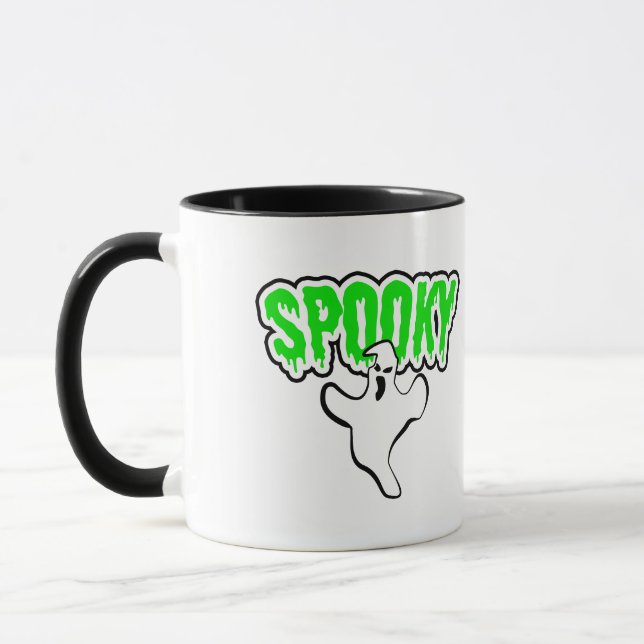 Caneca Spooky Ghost Halloween (Esquerda)