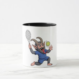 Caneca Spooky Krampus Tocando Tênis Natal