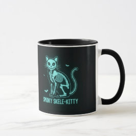 Caneca Spooky Skele-Kitty