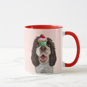 Caneca Springer Spaniel com Cupcake 2