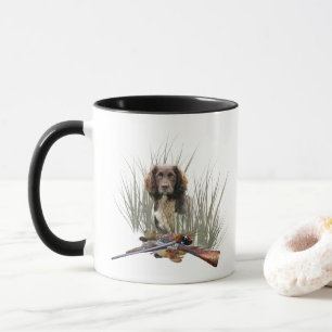 Caneca Sprocker Spaniel Tapeçaria Poster Triptych Acrílic