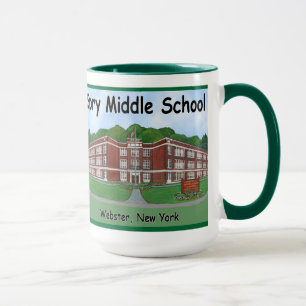 Caneca Spry da escola secundária