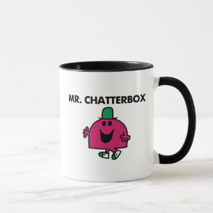Caneca Sr. Chatterbox Waving Hello