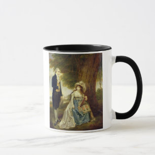 Caneca Sr. e Sra. Fraser, c.1785-90 (óleo em canvas)