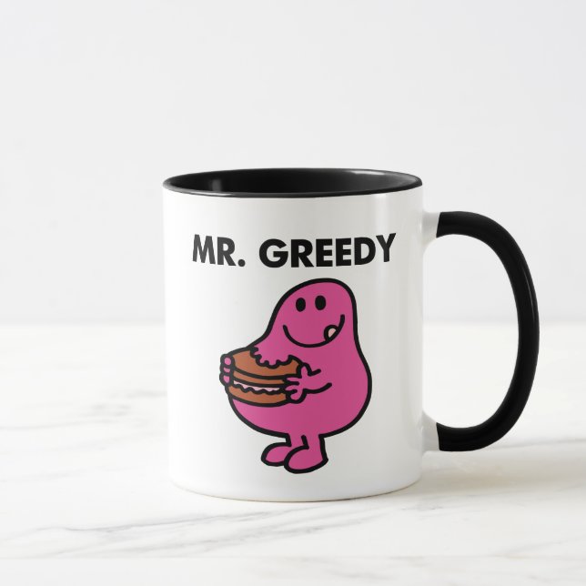 Caneca Sr. Greedy Eating Cake (Direita)