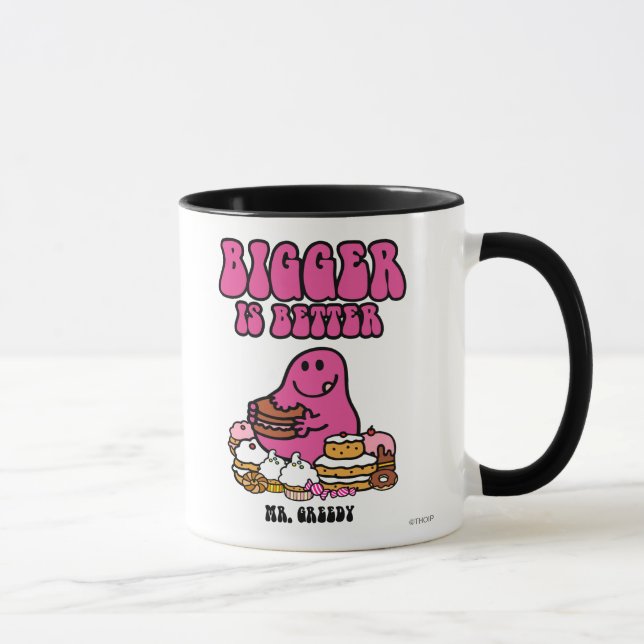 Caneca Sr. Greedy | Maior é melhor (Direita)