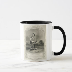 Caneca Sr. Hackett como Falstaff, no ato de Henry IV