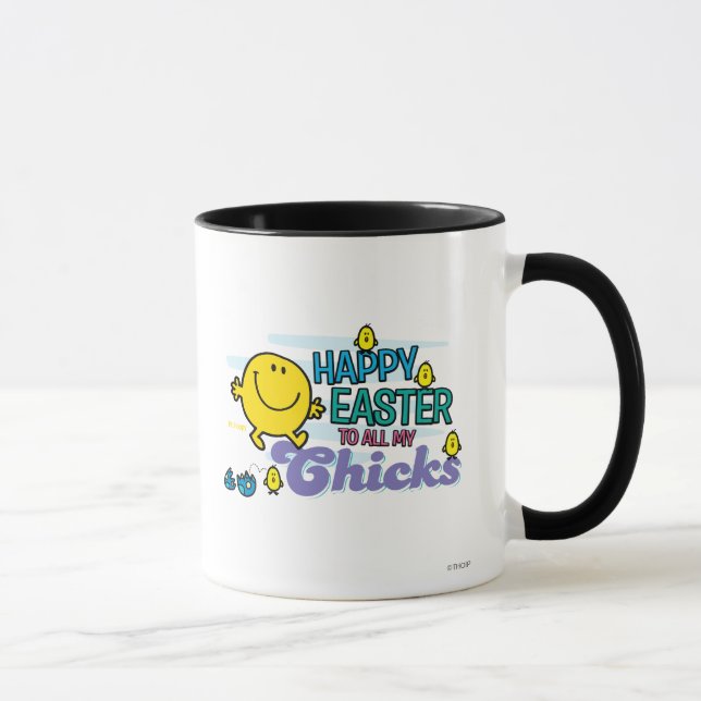 Caneca Sr. Happy | Felz pascoa A Todos Os Meus Pintinhos (Direita)