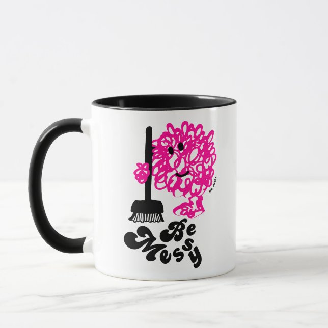 Caneca Sr. Messy Limpando (Esquerda)