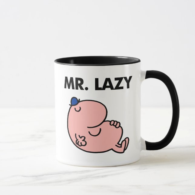Caneca Sr. Preguiçoso Snoozing Fora (Direita)