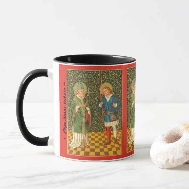 Caneca SS. Fabian & Sebastian (PA 01) (Com Donut)