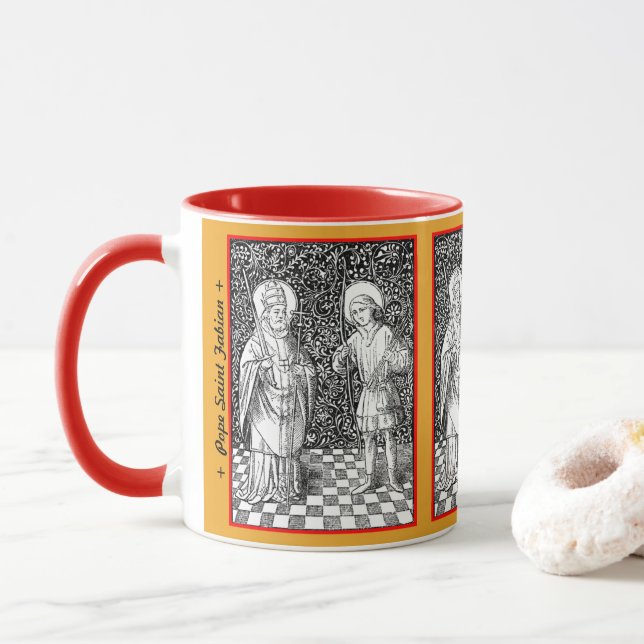 Caneca SS. Fabião & Sebastião (BG 01) (Com Donut)