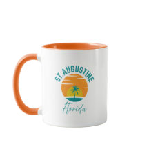 St. Augustine Beach Florida Coffee Mug
