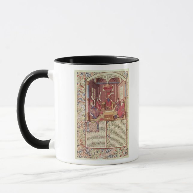 Caneca St Augustine, Epicurus, Zeno, Antiochus & (Esquerda)