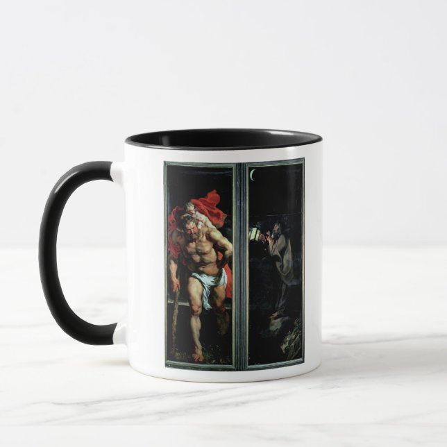 Caneca St Christopher e o eremita (Esquerda)