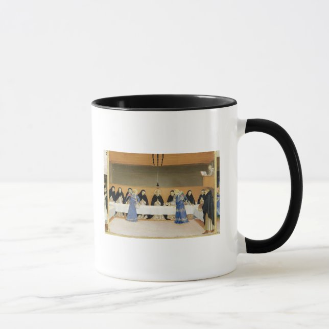 Caneca St Dominic e seus companheiros Fed por anjos (Direita)