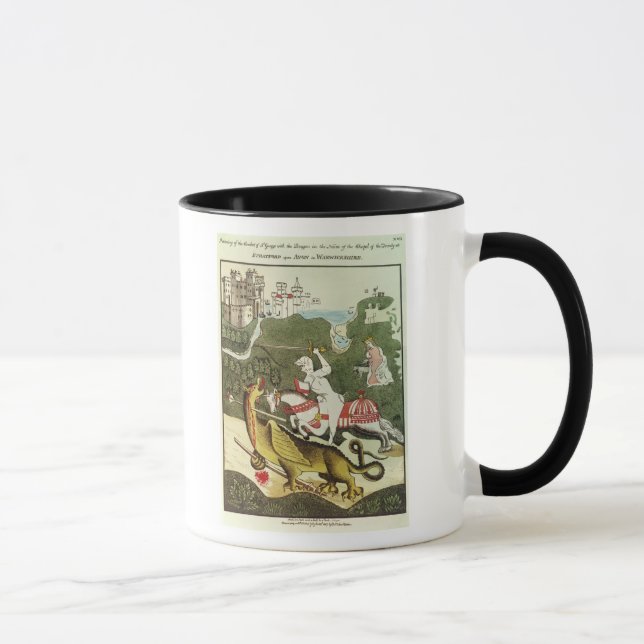 Caneca St George e o dragão (Direita)