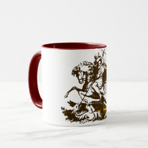 Caneca St George o assassino do dragão, Pray para nós