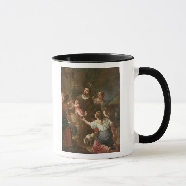 Caneca St. Isidoro e o milagre no poço (Direita)