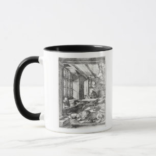 Caneca St Jerome em seu estudo, 1514