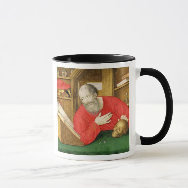Caneca St Jerome em seu estudo, 1650 (bodycolour e w/c (Direita)
