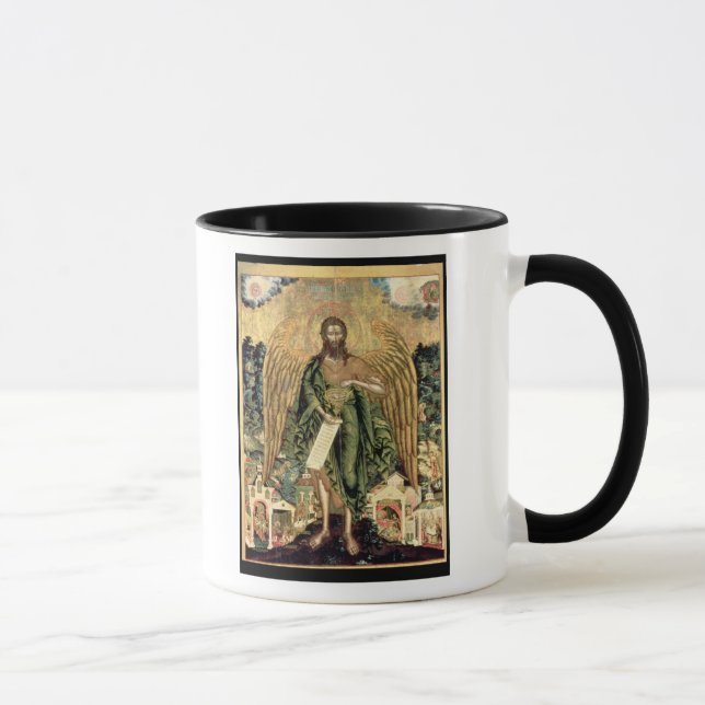 Caneca St John o baptista, anjo da região selvagem (Direita)