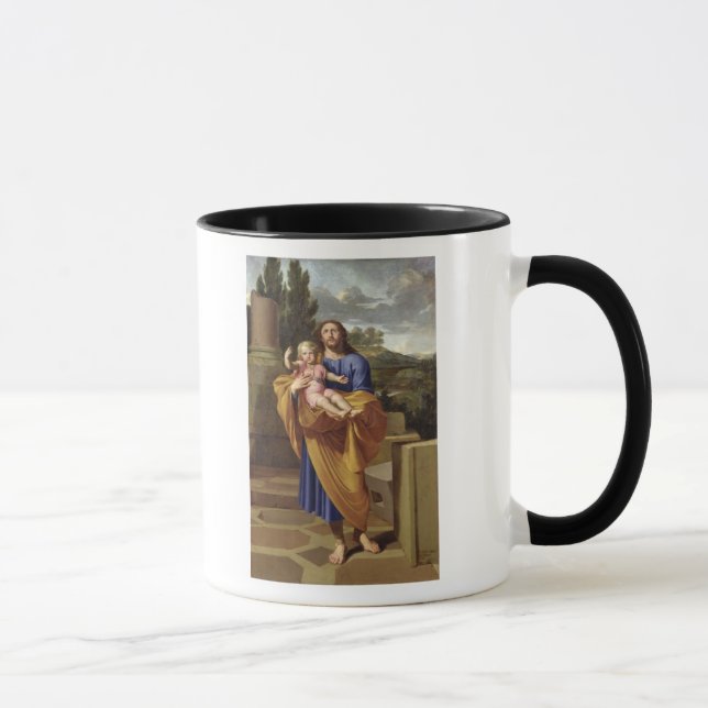 Caneca St Joseph que leva o Jesus infantil, 1665 (Direita)