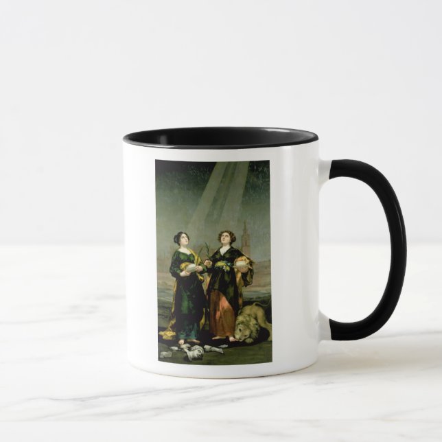 Caneca St. Justina e St. Rufina, 1817 (Direita)