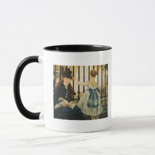 Caneca St. Lazare de Manet Gare, 1872-3