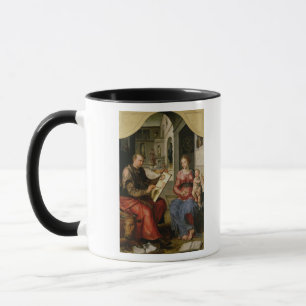 Caneca St Luke que pinta o Virgin, c.1545