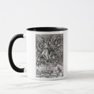 Caneca St Michael e o dragão, de um latino