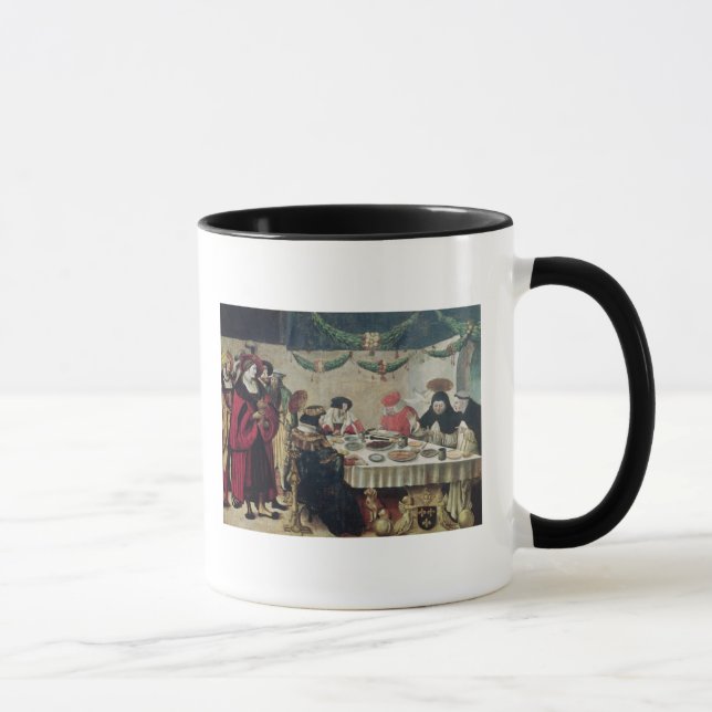 Caneca St Thomas Aquinas e Louis IX (Direita)