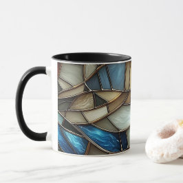 Caneca Stained Glass Waves