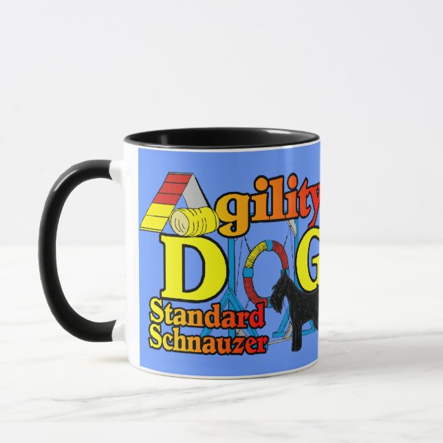 Caneca Standard_Schnauzer_Agilidade (Esquerda)