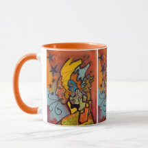 "Star Woman Beefeed Mug"