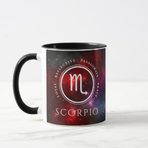 Caneca Starfield Scorpio Scorpion Western Zodiac