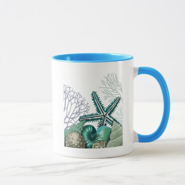 Caneca Starfish Sob O Mar (Direita)