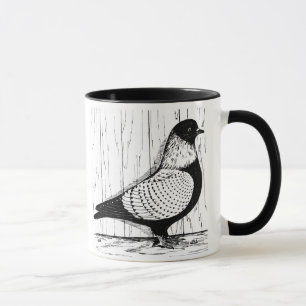 Caneca Starling Pigeon Silver-laced 1979