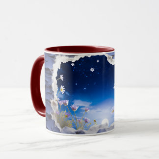 Caneca Starry Night & Moon Cerâmica Coffee ☕