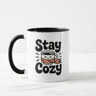 Caneca Stay Cozy Cute Coffee Mug