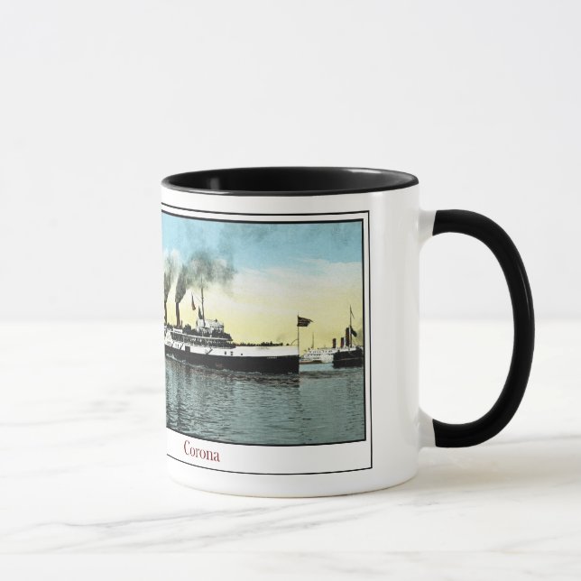 Caneca Steamship Corona (Direita)