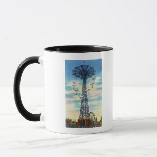 Caneca Steeplechase Park Parachute Jump Daytime Cena
