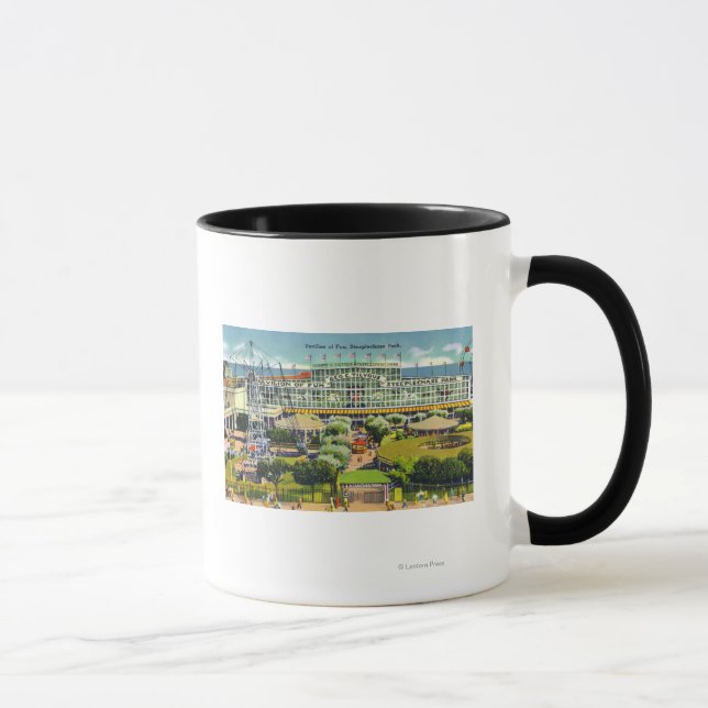 Caneca Steeplechase Park View do Pavilhão da Diversão (Direita)