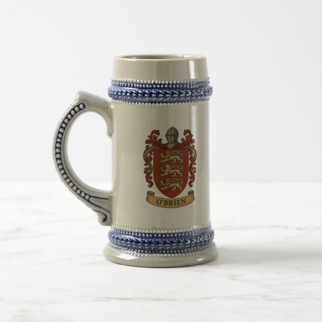 Caneca Stein Brasão da Família O'Brien (Esquerda)