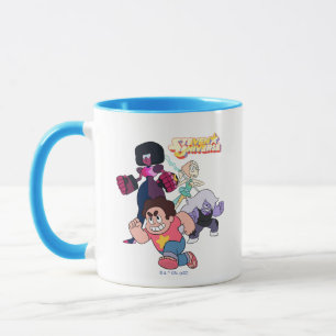 Caneca Steven Universe   Ação do grupo Crystal Gem