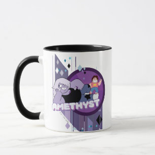 Caneca Steven Universe   Gráfico de Caracteres Ametist