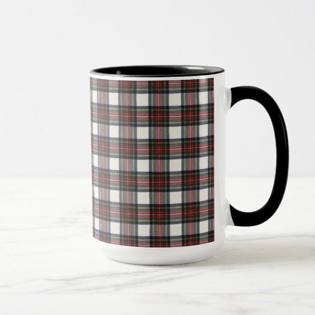 Caneca Stewart Dress Clan Tartan (Direita)