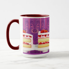 Caneca Strawberry Cake Generic Art Combo