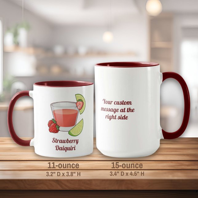 Caneca Strawberry Daiquiri Mug (Criador carregado)
